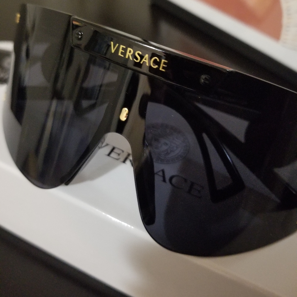 VERSACE Medusa Icon Shield Sunglasses